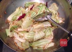 蚝油手撕包菜的做法图解4