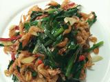 韭菜炒河虾