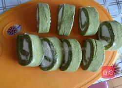 抹茶蛋糕卷的做法图解19