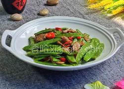 荷兰豆炒肉