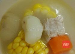排骨胡萝卜玉米汤的做法图解2