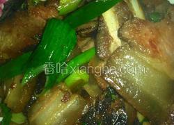 蒜苗炒腊肉