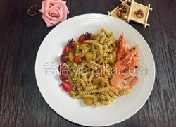 咖喱鸡肉螺旋意面
