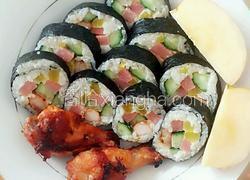 烤鸡紫菜卷