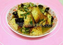 香煎豆腐烧木耳