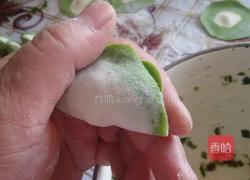 翡翠饺子(韭菜猪肉馅)的做法图解13