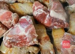 红烧肉炖排骨的做法图解4
