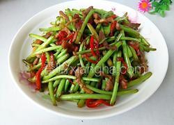 蒿子咸肉