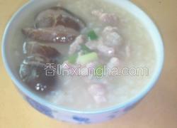 香菇瘦肉粥