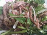 凉拌牛肉丝