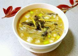 芝麻叶绿豆面条