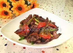 辣椒炒鸭胗