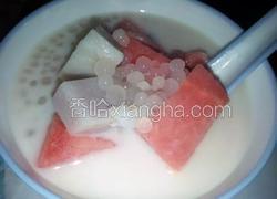 椰汁香芋西米露