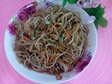 豆芽菜炒粉