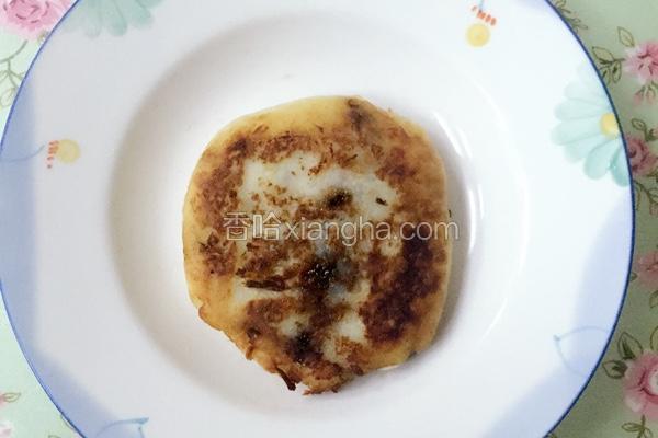 双红饼(红薯红糖饼)