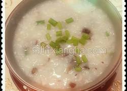 香菇皮蛋瘦肉粥