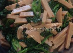 午餐肉炒菠菜