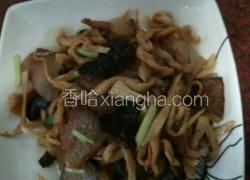 腊肉炒萝卜干