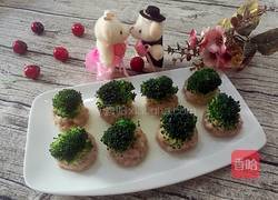 西兰花蒸肉圆的做法图解13