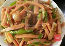洋葱炒火腿的做法图解9