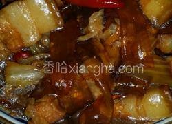红烧肉炖粉条白菜