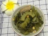 客家排骨咸菜苦瓜煲