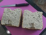 彩蜜豆十谷全麦豆浆土司的做法[图]
