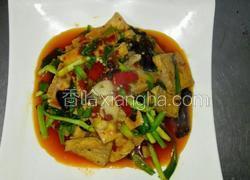 韭菜炒豆腐