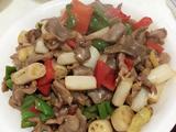 泡藕带炒鸡胗