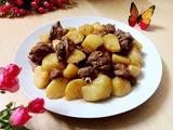 鸭肉焖土豆
