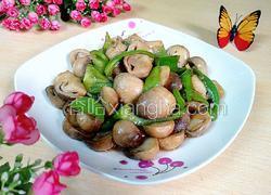 蚝油草菇