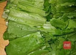 蒜香油麦菜的做法图解1
