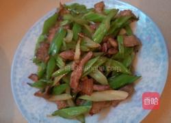 芹菜炒肉丝的做法图解6