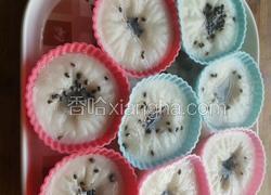 牛奶黑芝麻米糕