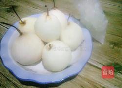 自制冰糖雪梨的做法图解1