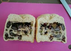 加强版全麦炫彩蜜豆土司