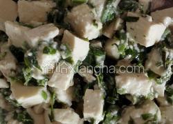 香椿调豆腐
