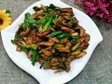 大蒜炒肉