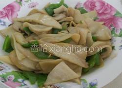 杏鲍菇炒尖椒