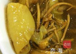 自创鳕花排骨养颜汤（鳕鱼胶炖虫草花排骨）的做法图解5
