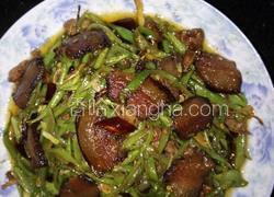 四季豆炒腊肉