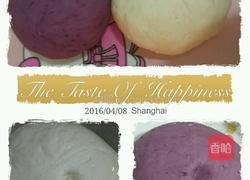 紫薯开花馒头的做法图解6