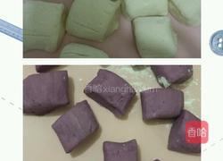 紫薯开花馒头的做法图解7