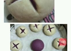 紫薯开花馒头的做法图解9