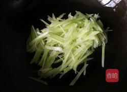 清炒莴笋的做法图解4