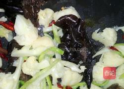 清炒菜花的做法图解4