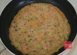 蔬菜鸡蛋饼的做法图解7