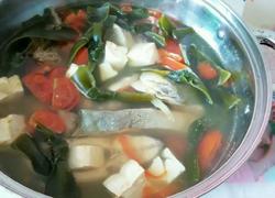 海带番茄豆腐鱼汤