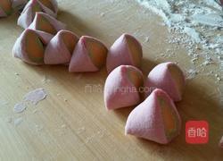 彩色饺子的做法图解3