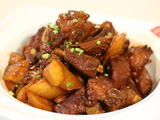 土豆炖排骨